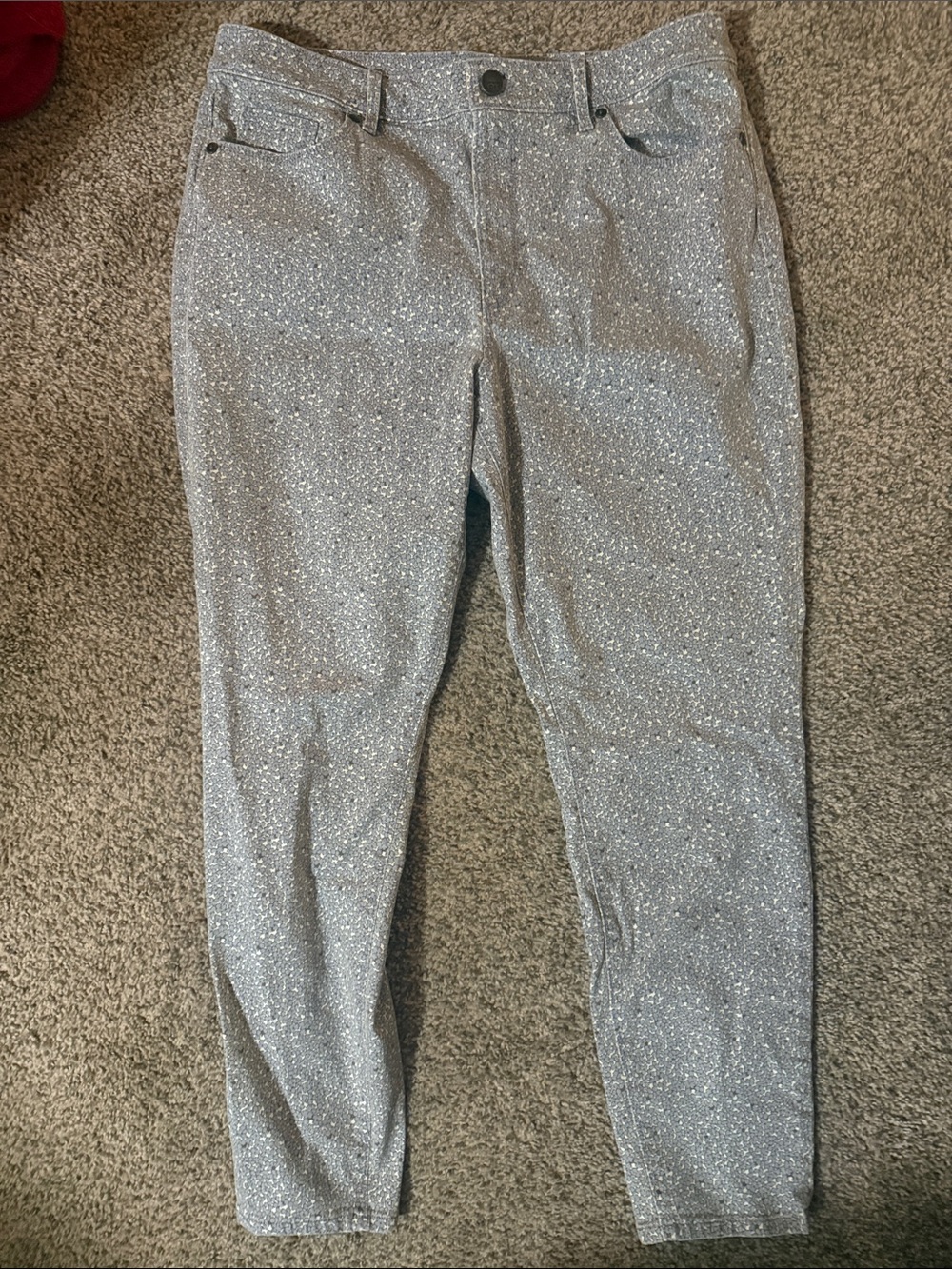 Floral Print Pants | Size 18 Plus | Ann Taylor Loft